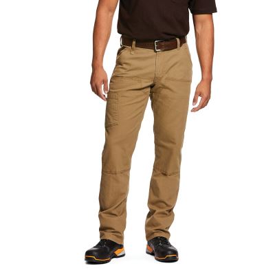 Ariat Work: Rebar M4 Low Rise DuraStretch Made Tough Double Front Stackable Straight Leg Pantalones